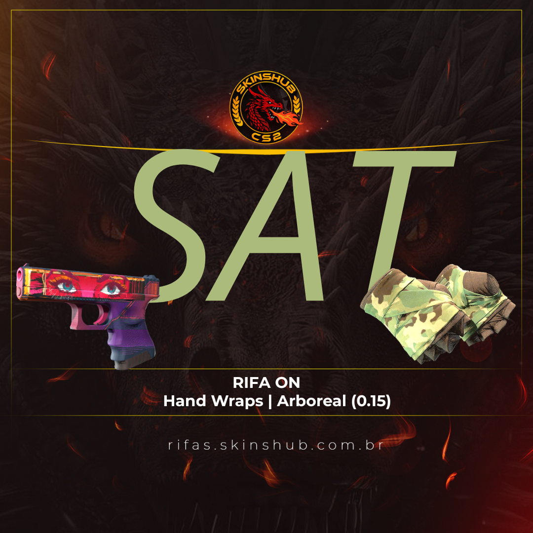 SAT 2 NUMEROS WRAPS ARBOREAL + GLOCK VOGUE